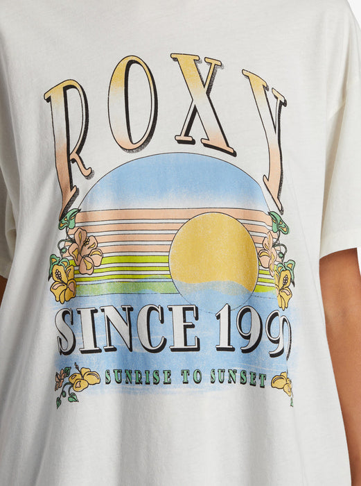 Roxy Surnrise To Sunset Tee-Snow White