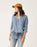 Carve Designs Dylan Gauze L/S Shirt-Storm Paisley