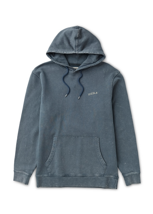 Vissla Washout Eco PO Hoodie Sweatshirt-Naval