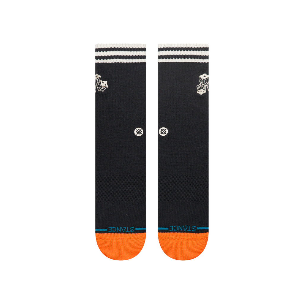 Stance High Roller Crew Socks-Black