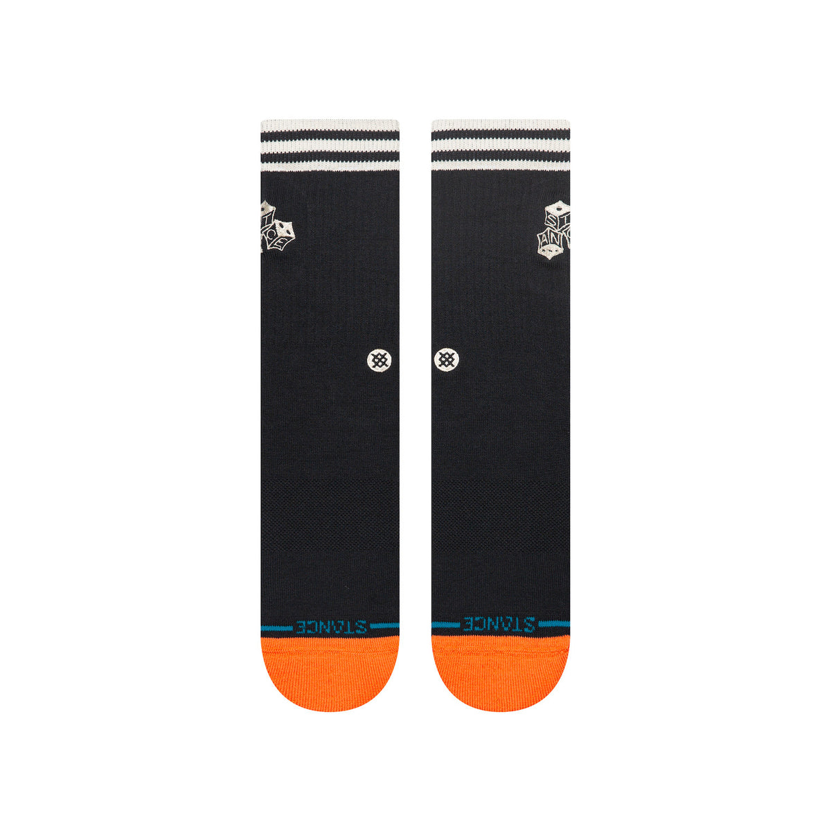 Stance High Roller Crew Socks-Black