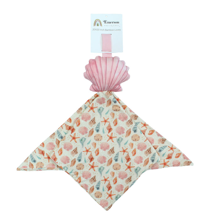 Emerson and Friends Bamboo Lovey-Sandy Seashells