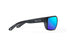 Bajio Bales Beach Sunglasses-Black Matte/Blue Mirror Glass