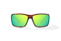 Bajio Bales Beach Sunglasses-Brown Tort Gloss/Grn Mir Glass