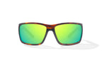Bajio Bales Beach Sunglasses-Brown Tort Gloss/Grn Mir Glass