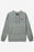 O'Neill Bavaro Stripe Pullover Sweatshirt-Light Grey