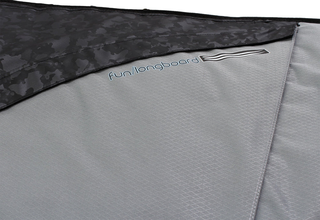 Pro-Lite Rhino Longboard Single Boardbag-Gray/Light Blue/Black