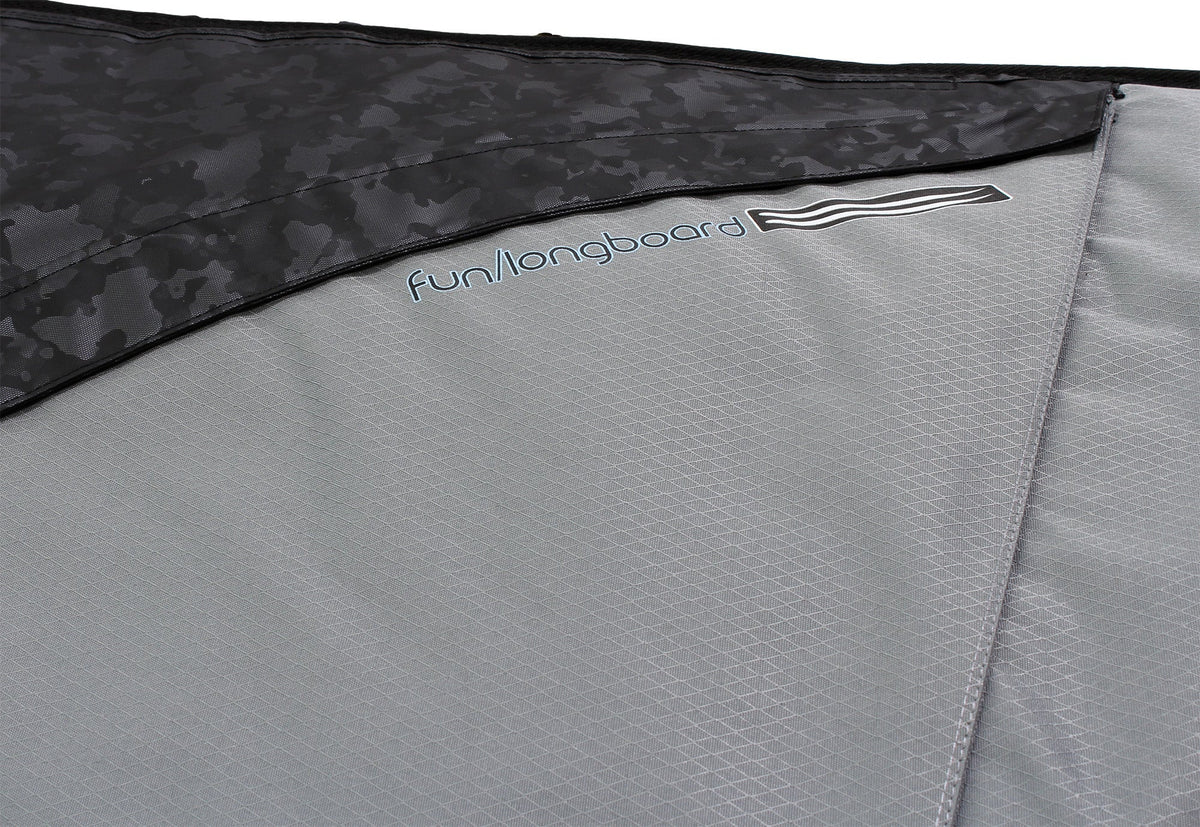 Pro-Lite Rhino Longboard Single Boardbag-Gray/Light Blue/Black