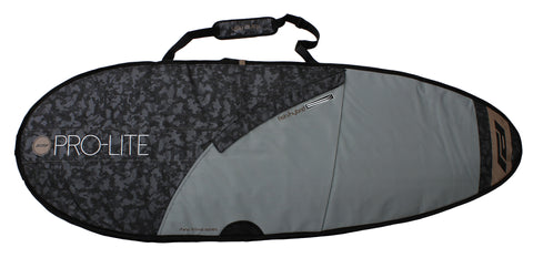 Pro-Lite Rhino Fish/Hybrid/Mid (1-2 Boards) Boardbag-Gray/Tan/Black