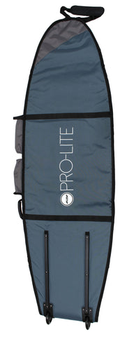 Pro-Lite Wheeled Coffin Deep (4-7 Boards) Boardbag-Navy-7'6"