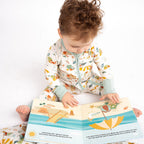Lucy's Room Beach Day Board Book-Blue/Multi