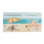 Lucy's Room Beach Day Board Book-Blue/Multi