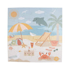 Lucy's Room Beach Day Puzzle-Blue/Multi