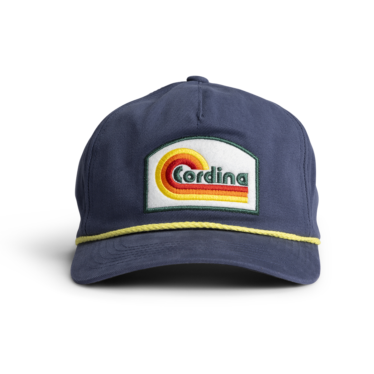 Cordina Retro Wave  Hat-Steel Blue/Yellow