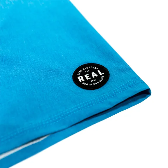 REAL Vaults Boardshorts-Heather Blue