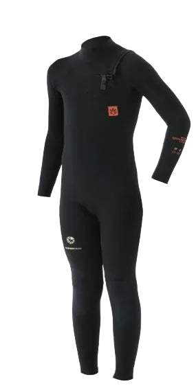 Manera Seafarer Groms 3/2 FZ Wetsuit-Black