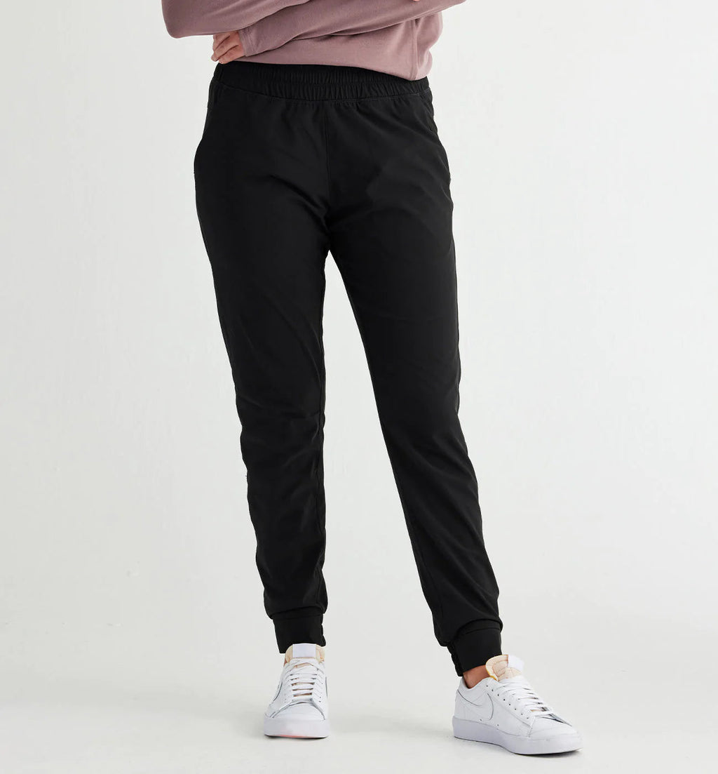 Free Fly Pull-On Breeze Jogger Pants-Black