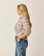 Carve Designs Fairbanks Supersoft L/S Shirt-Bistro Block Stripe