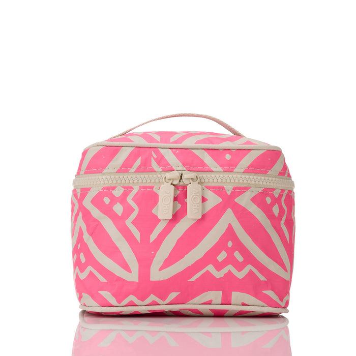 Aloha Collection Pasifika Cabin Crew Kit Bag-Neon Pink/Sandstone