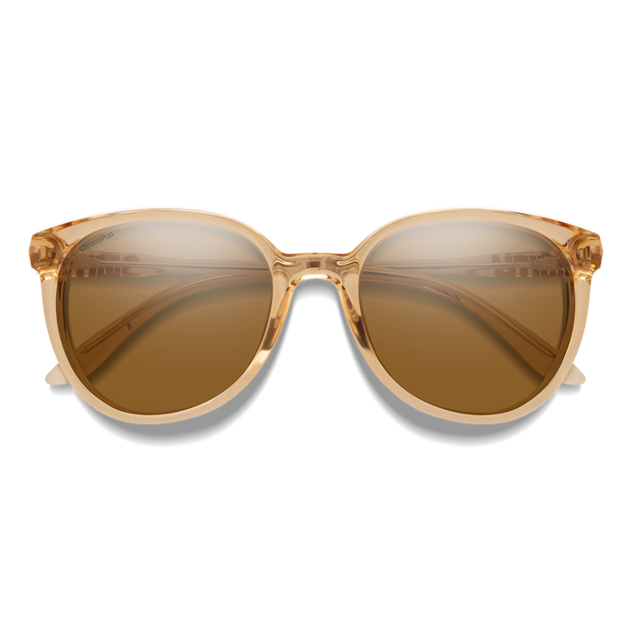 Smith Cheetah Sunglasses-Champagne Crystal/CP Polar Brown