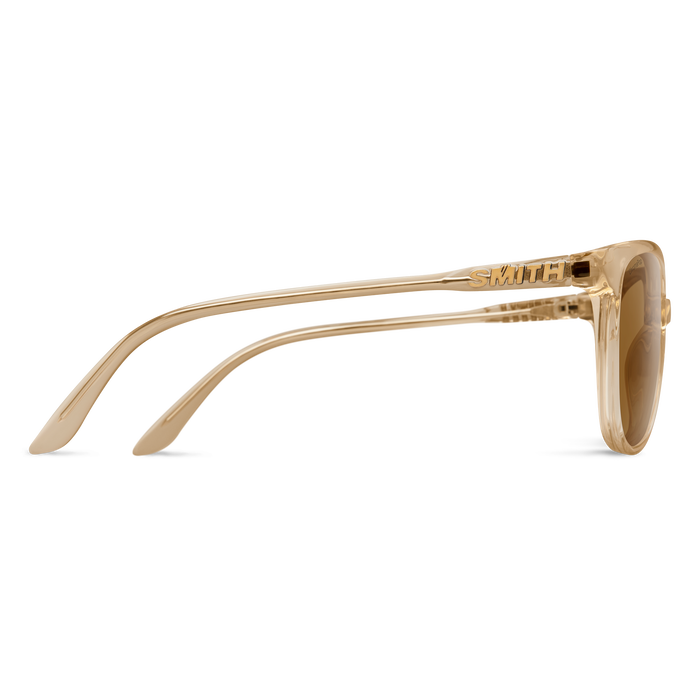 Smith Cheetah Sunglasses-Champagne Crystal/CP Polar Brown