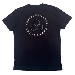 Channel Islands Hex Circle 2.0 Tee-Black
