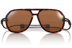 Ombraz Classics Narrow Sunglasses-Tortoise/Brown Polar