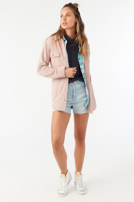 O'Neill Collins Solid L/S Shirt-Mauve