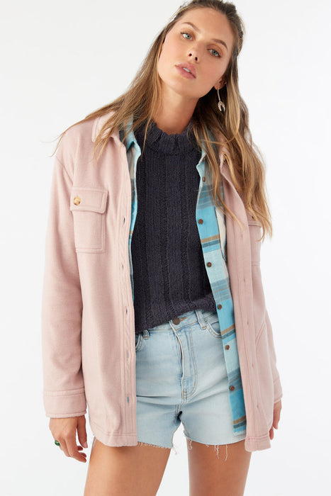 O'Neill Collins Solid L/S Shirt-Mauve