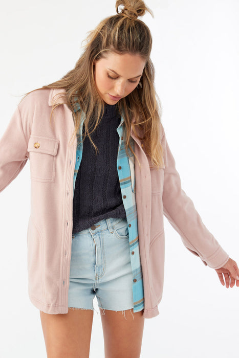 O'Neill Collins Solid L/S Shirt-Mauve
