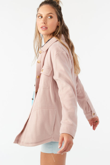 O'Neill Collins Solid L/S Shirt-Mauve