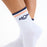 Aloha Collection Stripes Crew Socks-Navy