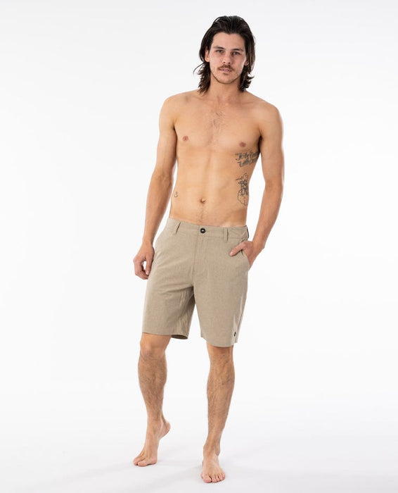 Rip Curl Boardwalk Phase Nineteen Shorts-Khaki