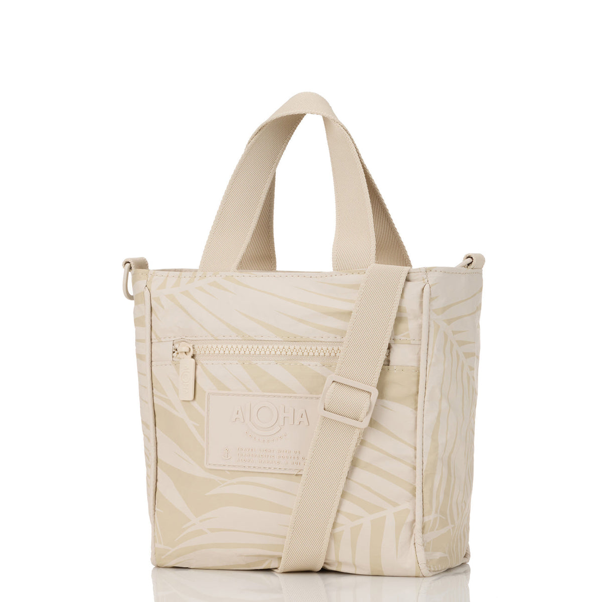 Aloha Collection Areca Crossbody Bag-Latte/Sandstone