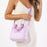 Aloha Collection Palaka Crossbody Bag-Lavander