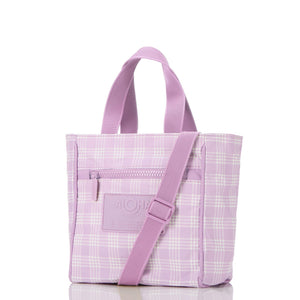 Aloha Collection Palaka Crossbody Bag-Lavander