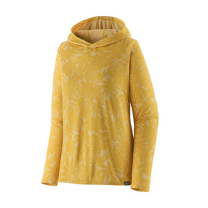 Patagonia Cap Cool Daily Hooded L/S Tee-Abundance: Surfboard Yellow