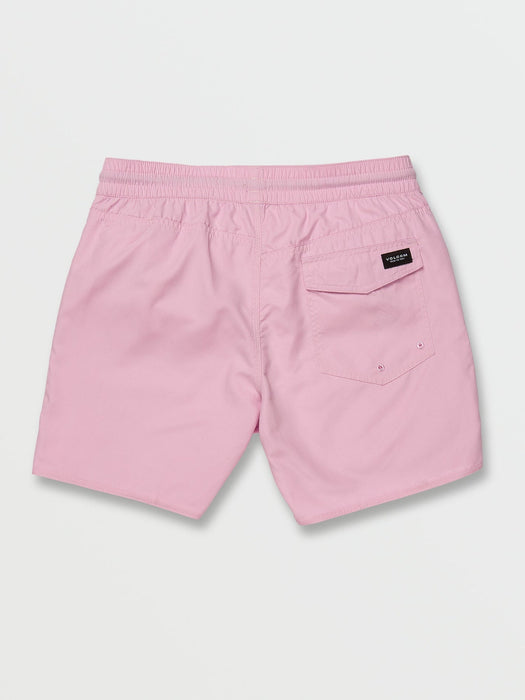 Volcom Lido Solid 16 Boardshorts-Reef Pink
