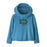 Patagonia Baby Cap SW Hooded Sun Shirt-Island Turtle: Shore Blue