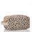 Aloha Collection Leopard Cub Dopp Kit Bag-Coconut