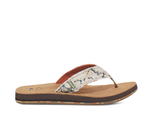 Sanuk Fraid Not ST Donavon Sandal-Paint Splatter