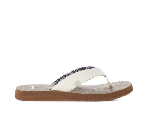 Sanuk Yoga Mat Sandal-White — REAL Watersports