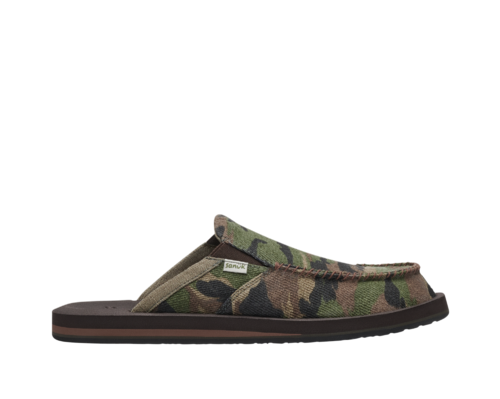 Sanuk camo 2025 flip flops