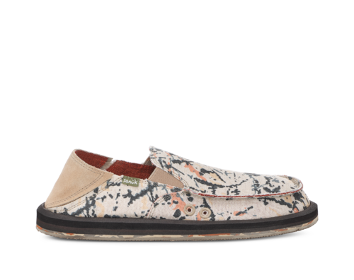 Sanuk Sidewalk Surfer ST Donavon Shoe-Paint Splatter