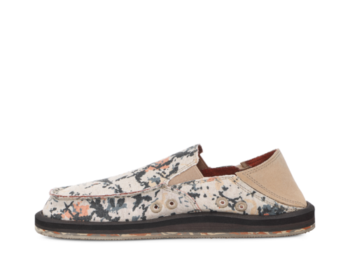 Sanuk Sidewalk Surfer ST Donavon Shoe-Paint Splatter