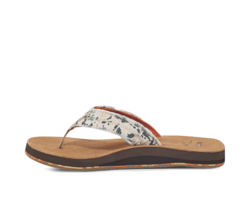 Sanuk Fraid Not ST Donavon Sandal-Paint Splatter