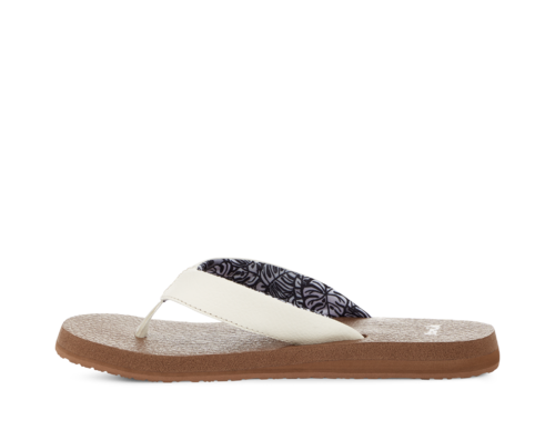 Sanuk Yoga Mat Sandal-White