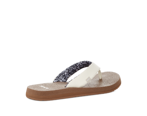 Sanuk Yoga Mat Sandal-White