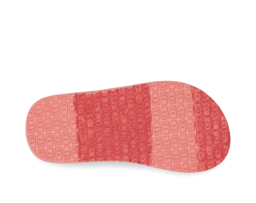 Sanuk Kids Yoga Mat Sandal-Coral