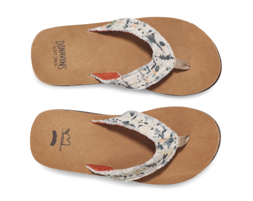 Sanuk Fraid Not ST Donavon Sandal-Paint Splatter